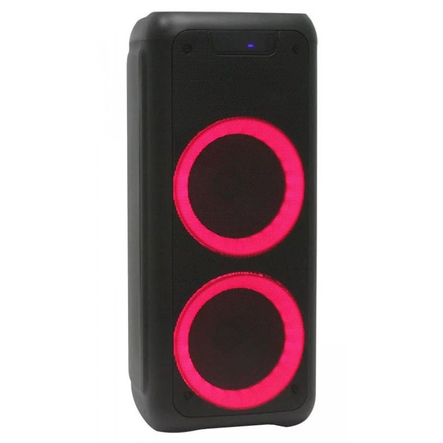 ELTRONIC 20-25 "DANCE BOX" - акустическая колонка динамик 2шт/6.5, Bluetooth, USB, караоке, 400 Вт,  световая LED панель "ACTIVE RING"
