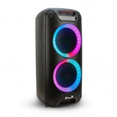 ELTRONIC 20-32 «DANCE BOX 400» акустическая аккумуляторная переносная колонка, Bluetooth, USB, Караоке, 400 Вт (PMPO), ACTIVE RING LED панель