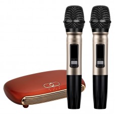 MadSound Karaoke 8 BT (Red) - беспроводная система с двумя микрофонами, он-лайн караоке, оптический вход, BLUETOOTH, линейный вход/выход