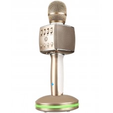 Madsound Y15S GOLD (золотой) - перезаряжаемый аккумуляторный блютус микрофон нового поколения
