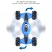 Double Sided TWIST CAR машинка-трансформер, перевертыш, двойное радиоуправление, 39 см , синяя