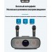 SDRD SD-316 GRAY - аккумуляторная караоке колонка с караоке, BLUETOOTH, USB, AUX, microSD, два радиомикрофона