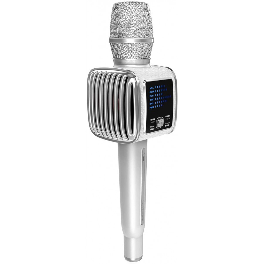 TOSING G6 - премиальный блютус-микрофон для караоке, Led индикация, изменение голоса