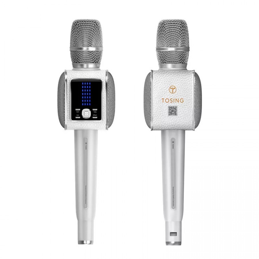TOSING G7 - караоке микрофон категории "PREMIUM" мощный звук 20Вт, Bluetooth, Led экран, интуитивное управление, он-лайн караоке