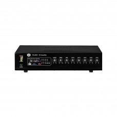 SHOW TA-4241 - трансляц. система 240вт, 25/70/100в, 4Line/mic+2AUX, MP3 плеер пишущий