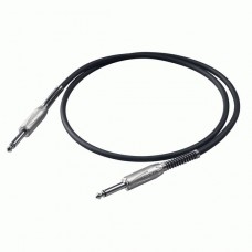 PROEL BULK100LU1 - инструментальный кабель, 6.3 джек моно <-> 6.3 джек моно, длина - 1 м