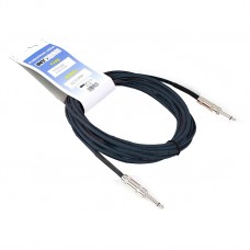 INVOTONE ACI1003/BK - инструментальный кабель, 6,3 джек моно <-> 6,3 джек моно, длина 3 м (черный)