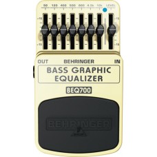 BEHRINGER BEQ700 - 7-полосный графический эквалайзер для бас-гитары или клавишных