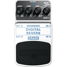 BEHRINGER DR600 - педаль цифр. стереофонических эффектов реверберации для гитар, бас-гитар и клавиш