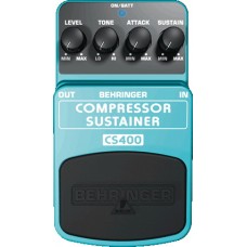 BEHRINGER CS400 - педаль эффектов динамической обработки для гитар, бас-гитар и клавиш