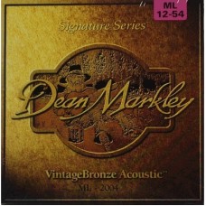 DEAN MARKLEY 2004 - струны для акустической гитары, 012-054