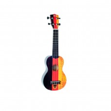 WIKI UK/DE - гитара укулеле сопрано, липа, рисунок 