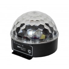 INVOLIGHT LEDBALL33 - LED световой эффект, RGB 6x 3Вт, звуковая активация, авто