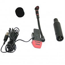 INVOTONE ISM500 - микрофон для дух.инструм., в комплекте кабель 3м, переходник прищепка, ветрозащита