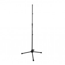 ONSTAGE MS9700B+ - микрофонная стойка прямая, тренога, регулируемая высота,усиленная, черная
