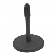 ONSTAGE DS7200B - микрофонная стойка, прямая, круглое основание, регулируемая высота,черная