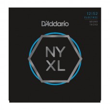 D'ADDARIO NYXL1252W - струны для электрогитары, Light, 3-я струна в обмотке, 12-52