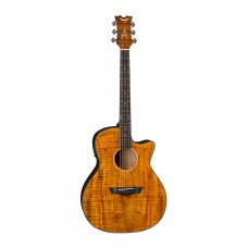 DEAN AX E SPALT - электроакустическая гитара с вырезом, ель, 3х полосный EQ, тюнер, цвет натуральный