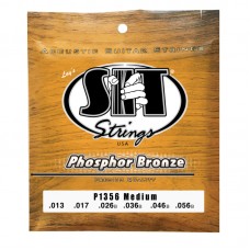 SIT Strings P1356 - струны для акустической гитары, толщина .013 - .056, Phosphor Bronze, Medium