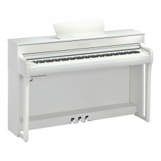 YAMAHA CLP-735WH - клавинова 88кл.,клавиатура GT-S/256 полиф./38тембров/2х30вт/USB,цвет-белый