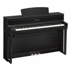 YAMAHA CLP-775B - клавинова 88кл.,клавиатура GT/256 полиф./38тембров/2х142вт/USB,цвет-черный матовый