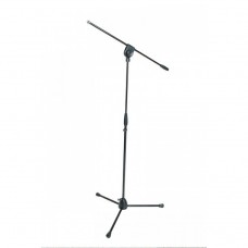 PROEL PRO100BK - профессиональная микрофонная стойка, тренога, журавль, цвет: матовый чёрный