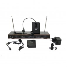 INVOTONE WM220H - радиосистема VHF174-216МГц двухантенная с двумя головными микрофонами , С/Ш >90 дБ